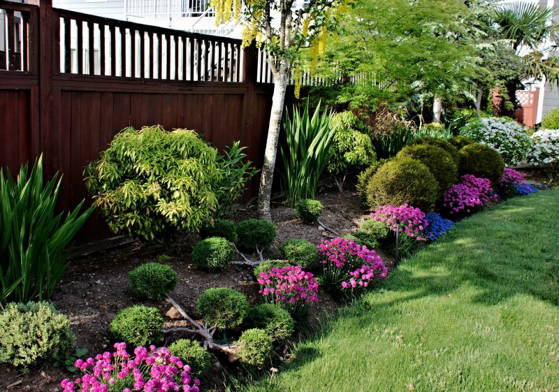 Mulched Garden Beds